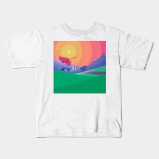 Morning Dragon Kids T-Shirt